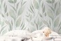 Sparkle Leaf Wallpaper Mural