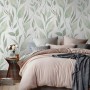 Sparkle Leaf Wallpaper Mural