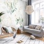Eucalyptus Leaf Pattern Wallpaper Mural