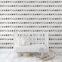 Watercolor Fullmoon Crescent Pattern Wallpaper Mural