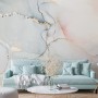 Soft Neutral Abstract Marble Art Wallpaper Mural