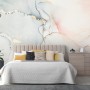 Soft Neutral Abstract Marble Art Wallpaper Mural