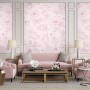 Poppy Drawing Floral Wallpaper Mural