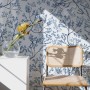 Monochrome Botanical Plants Chinoiserie Wallpaper Mural
