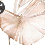 Soft Flamingo Art with Boho Tropical Leaf Wallpaper Mural