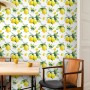 Lemon with Leaf Wallpaper Mural