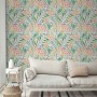 Watercolor Vintage Florals with Botanical Leaves Wallpaper Mural