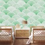 Seashell Pattern Wallpaper Mural for Nursery and Kids Room