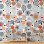 Abstract Colorful Circle Wallpaper Mural