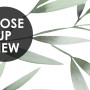 Watercolor Green Olive Leaves Pattern Wallpaper Mural