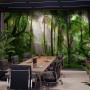 Tropical Forest Jungle Scenery Wallpaper Mural