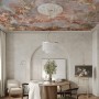 Renaissance Fresco Art Wallpaper Mural