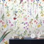 Watercolor Wildflower Wallpaper Mural