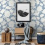 Drawing Peony Floral Art Wallpaper Mural