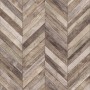 Natural Wood Texture Effect Chevron Wallpaper Mural