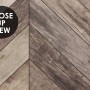 Natural Wood Texture Effect Chevron Wallpaper Mural