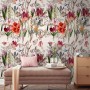 Spring Flowers Pattern Wallpaper Mural