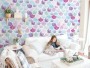 Colorful Mermaid Pattern Wallpaper Mural