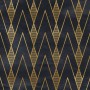 Art Deco Triangle Line on Dark Background Wallpaper Mural