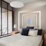 3D Look Illustrational Abstract White Corridor Wallpaper Mural