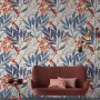 Twigs and Leaves Wallpaper Mural