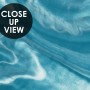 Marble Style Blue Brush Paint Art Wallpaper Mural