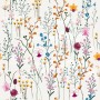 Colorful Blossoms Wallpaper Mural