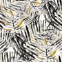 Watercolor Palm Leaf Pattern Wallpaper Mural