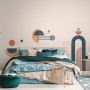 Geometric Arch with Shapes Wall Decal Sticker