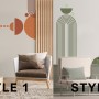 Geometric Arch Wall Decal Sticker