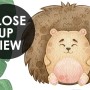 Kids Cute Forest Animal with Banana Leaves Wall Decal Sticker
