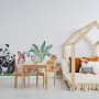 Kids Cute  Forest Animals with Trees Wall Decal Sticker