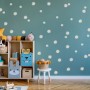Small Cute Daisy Flowers for Kids Room Wall Decal Sticker