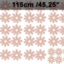 Small Cute Daisy Flowers for Kids Room Wall Decal Sticker