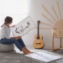 Soft Tones Sun Wall Decal Sticker