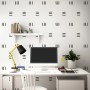 Geometric Black Line Wall Decal Sticker