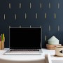 Geometric Gold Line Wall Decal Sticker