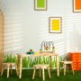 Kids Watercolor Green Plants Wall Decal Sticker