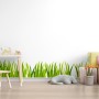 Kids Watercolor Green Plants Wall Decal Sticker