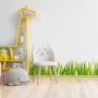 Kids Watercolor Green Plants Wall Decal Sticker
