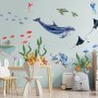 Kids Undersea Animals Wall Decal Sticker