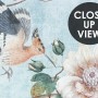 Watercolor Chinoiserie Floral Peony Blossom Wallpaper Mural