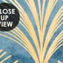 Soft Gatsby Style Art Deco Wallpaper Mural