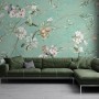 Vintage Blossoms With Birds Wallpaper Mural