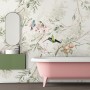 Vintage Blossoms With Birds Wallpaper Mural
