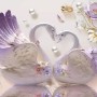 3D Embossed Look Swan Wallpaper Mural