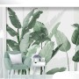 Fresh Green Tropical Leaf Wallpaper Mural