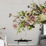 Vintage Hydrangea Floral Wallpaper Mural