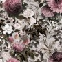 Vintage Floral with Pink Chrysanthemum Wallpaper Mural