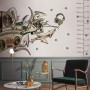 Vintage Music Old Radio and Headphone Wall Decal Sticker